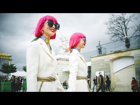 Paris Fashion Week Women's Fall-Winter 2020 - Street Style at Dior show